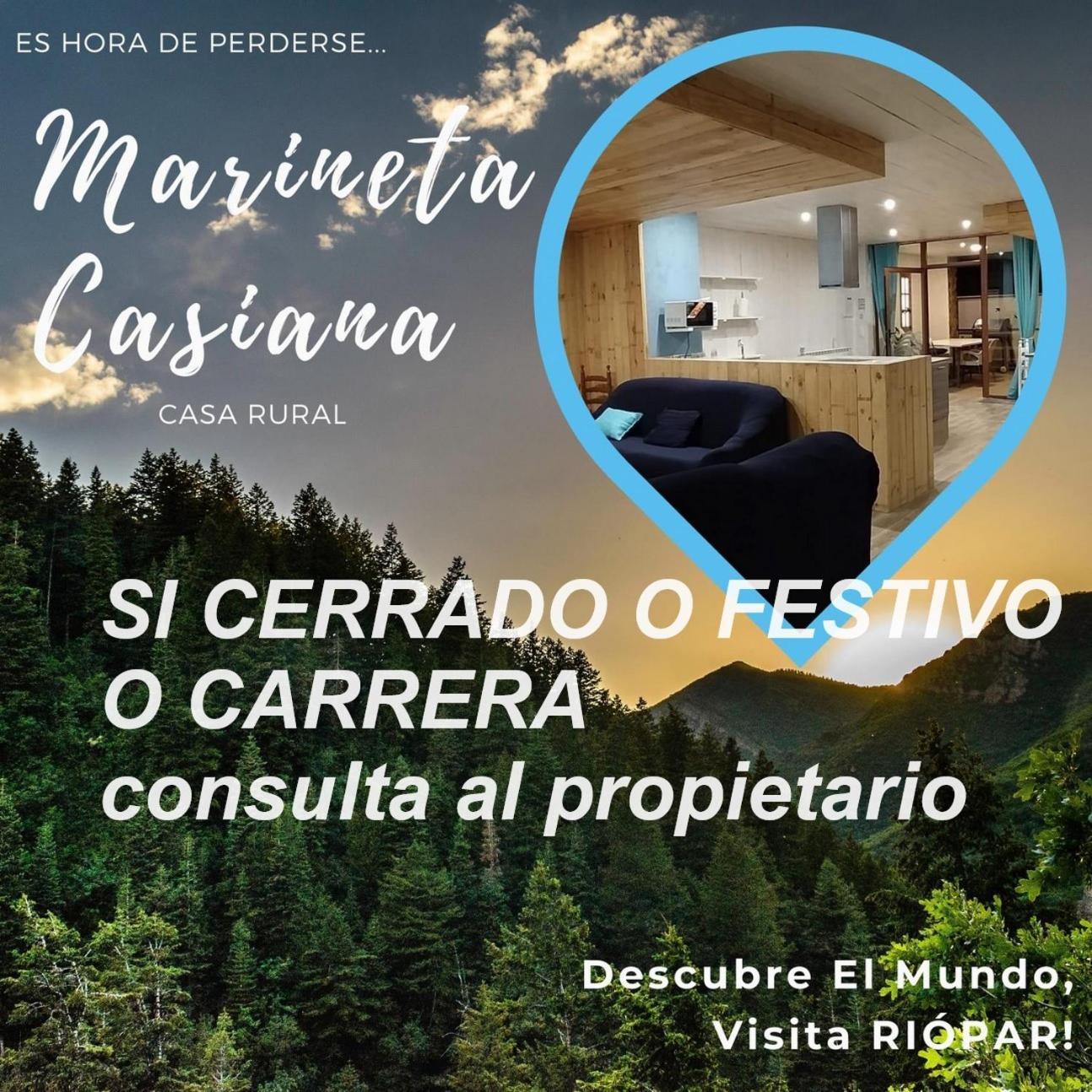 Casa Rural Marineta Casiana - Riópar 外观 照片